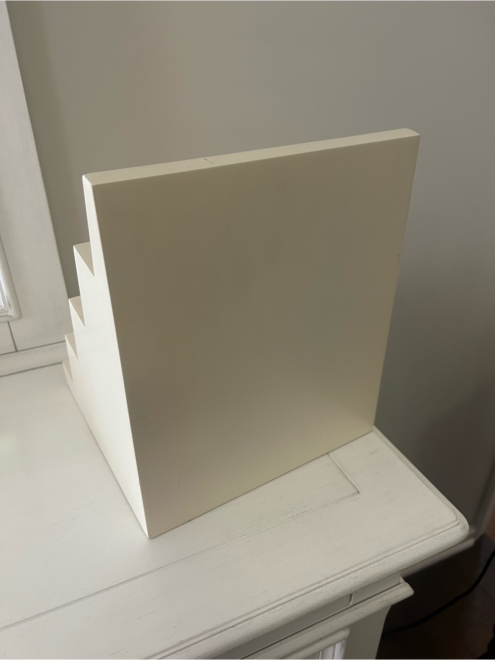 White Display Stair Shelf - Picture 5 of 9